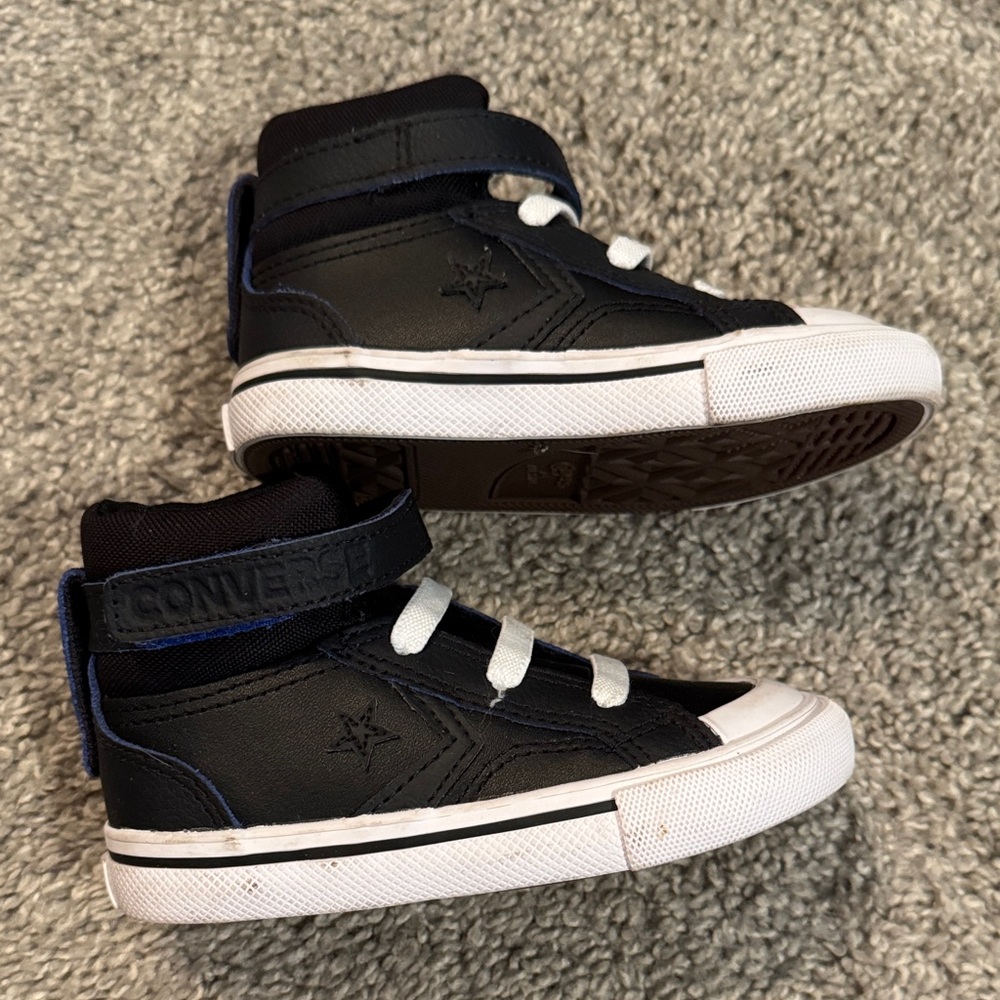 Converse Toddler Black High-Top Sneakers